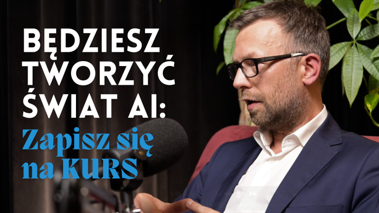Zapisy na kurs AI ruszyły! Ostatni moment na promocyjną cenę.